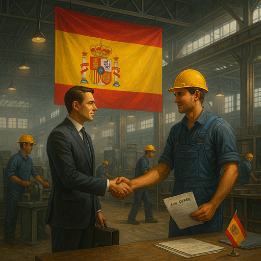 Arraigo Sociolaboral with Contract