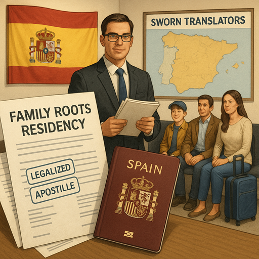 Required Documentation for Family Roots Residency Application