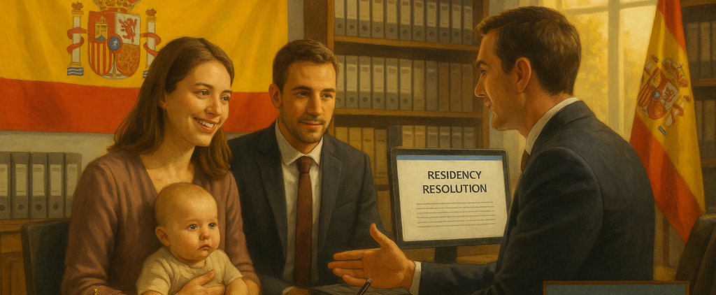 Residency for a minor born in Spain