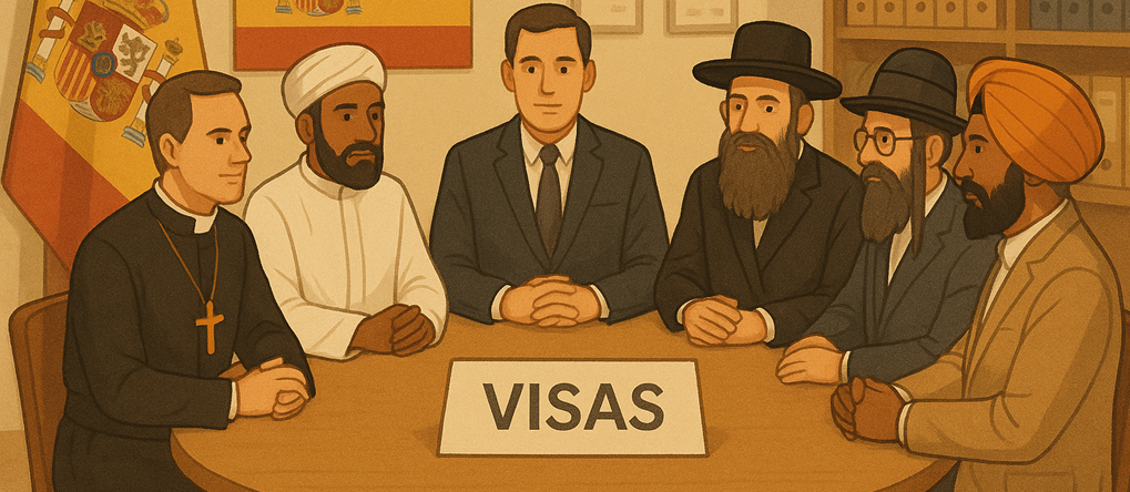 Visas for religious activities in Spain