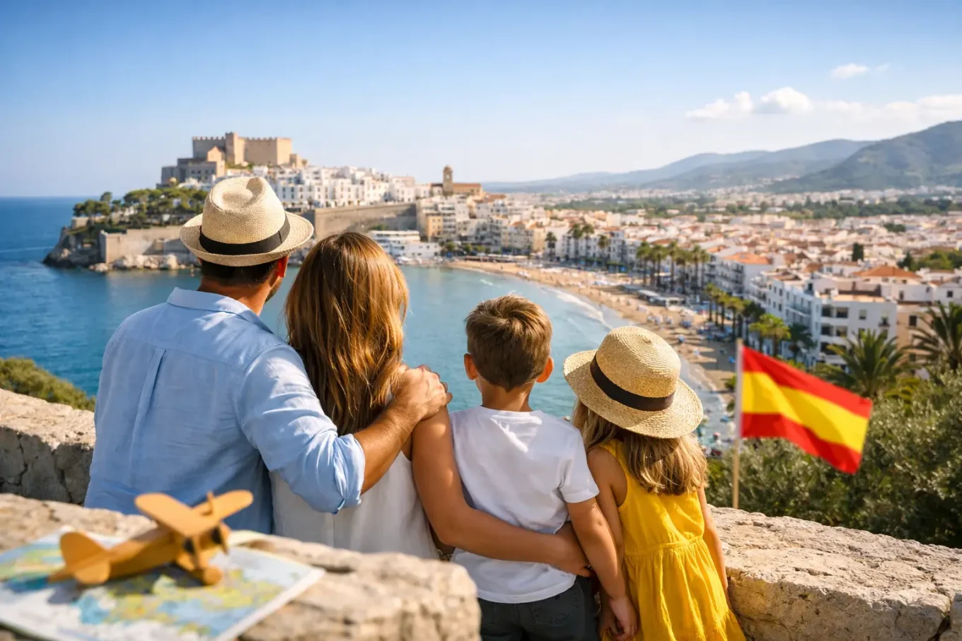 Best Residence Routes for Families in Spain